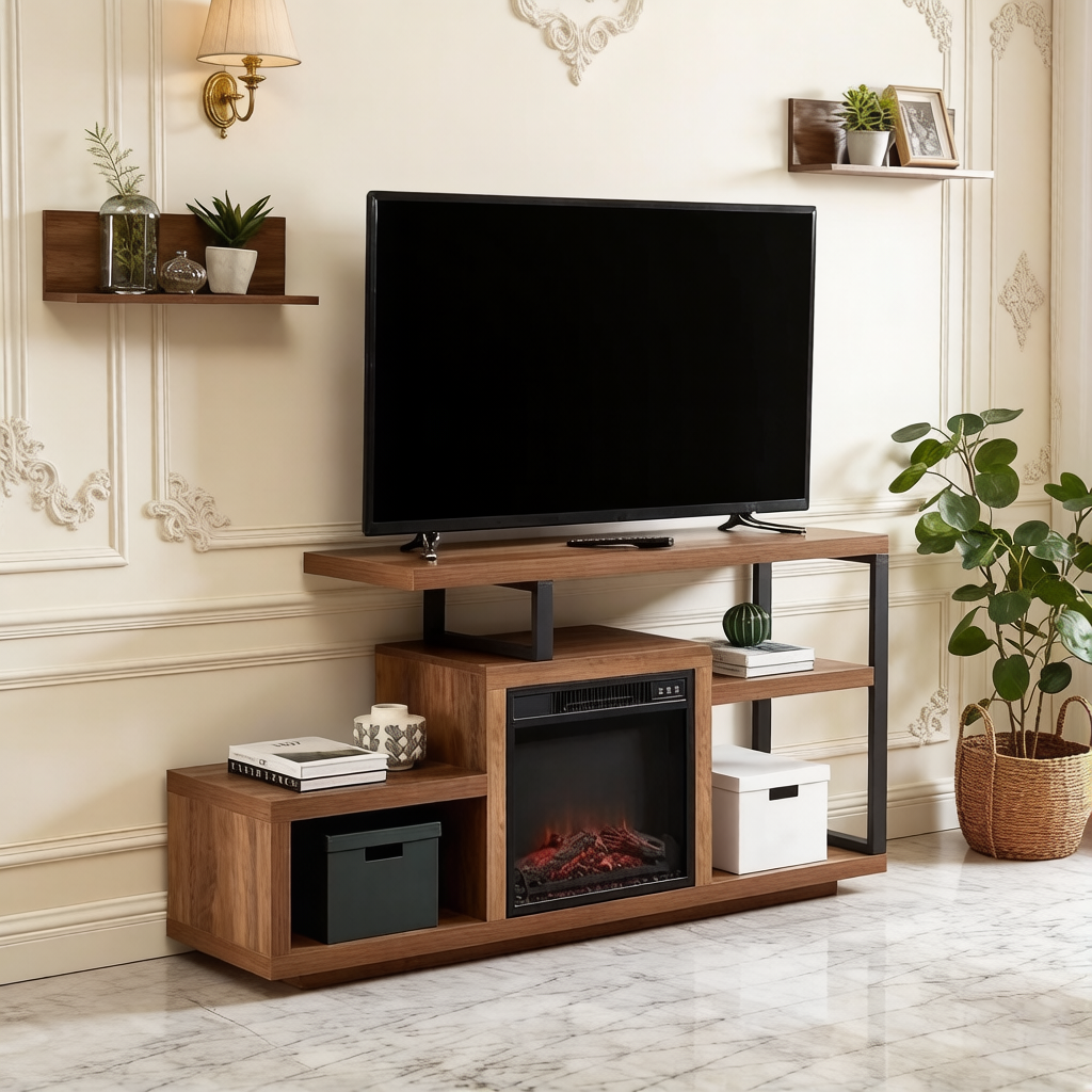 Meuble TV en bois