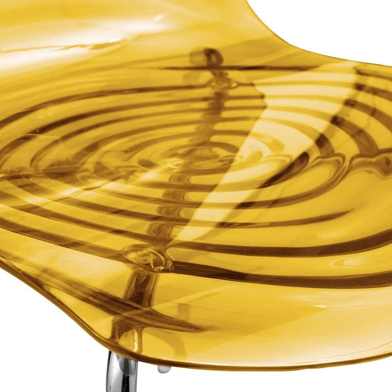 Chaise de salle à manger en acrylique