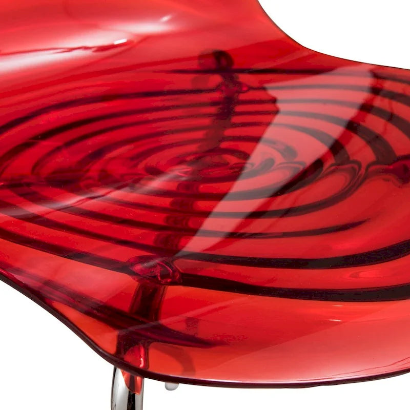 Chaise de salle à manger en acrylique