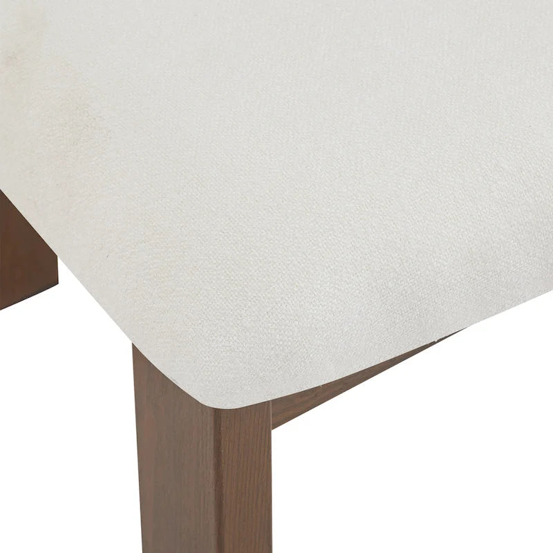 Chaises de salle à manger rembourrées Astura, cadre en fer, lot de 2 par Christopher Knight Home