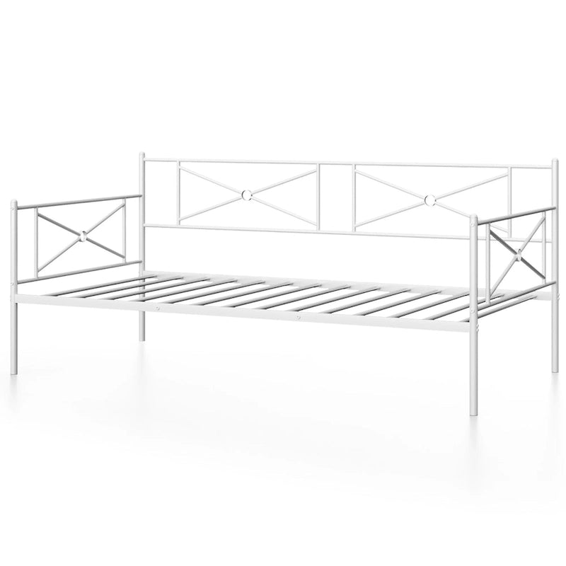 Cadre de lit de repos en métal (taille double)