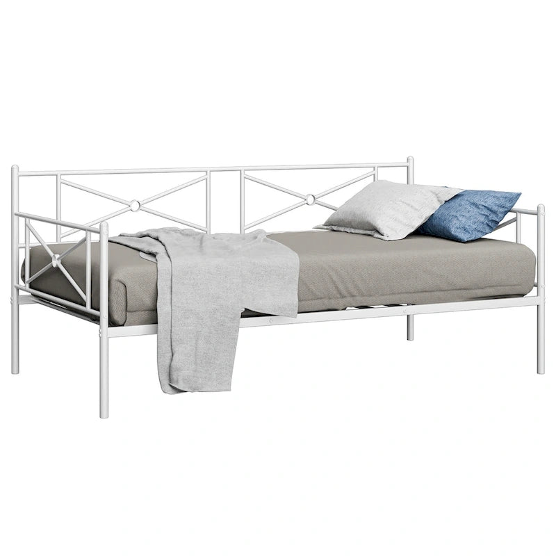 Cadre de lit de repos en métal (taille double)