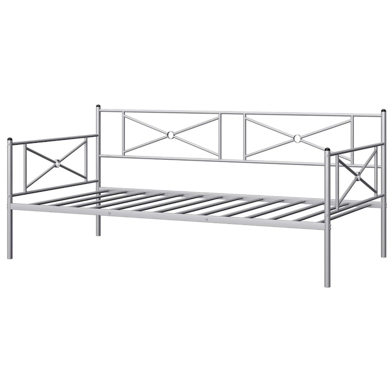 Cadre de lit de repos en métal (taille double)