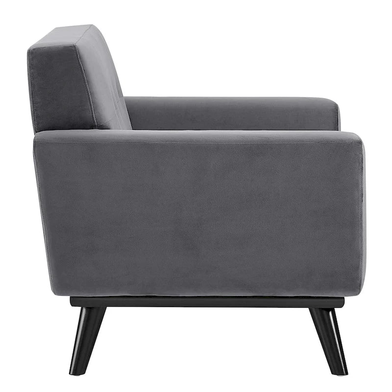 Fauteuil en velours