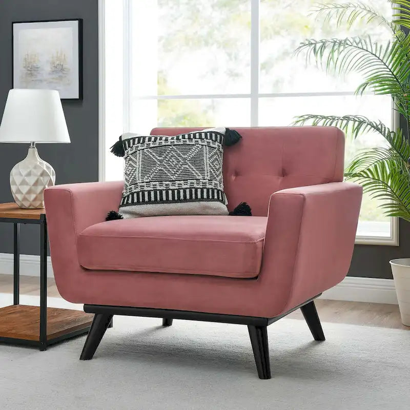 Fauteuil en velours