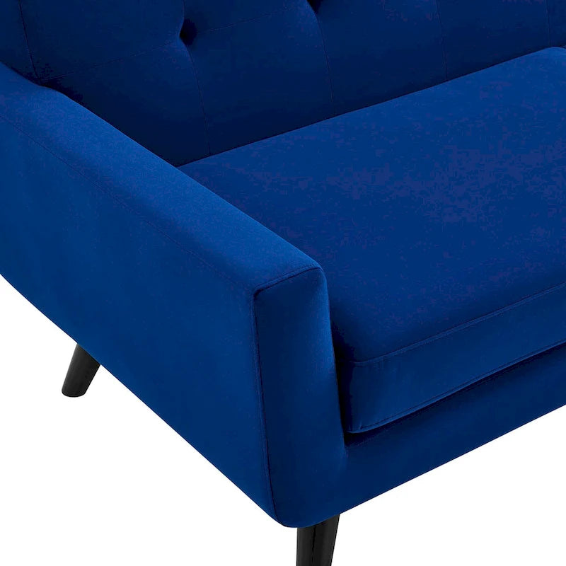 Fauteuil en velours
