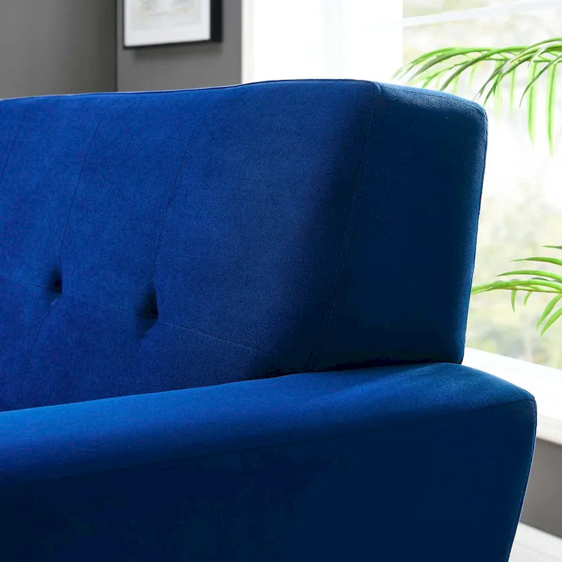 Fauteuil en velours