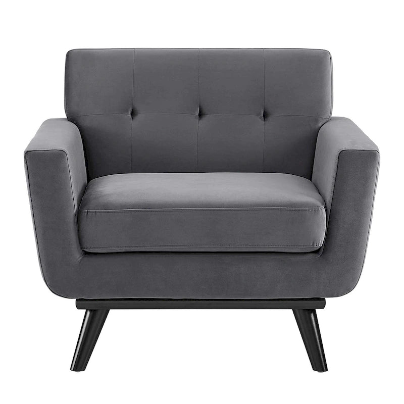 Fauteuil en velours