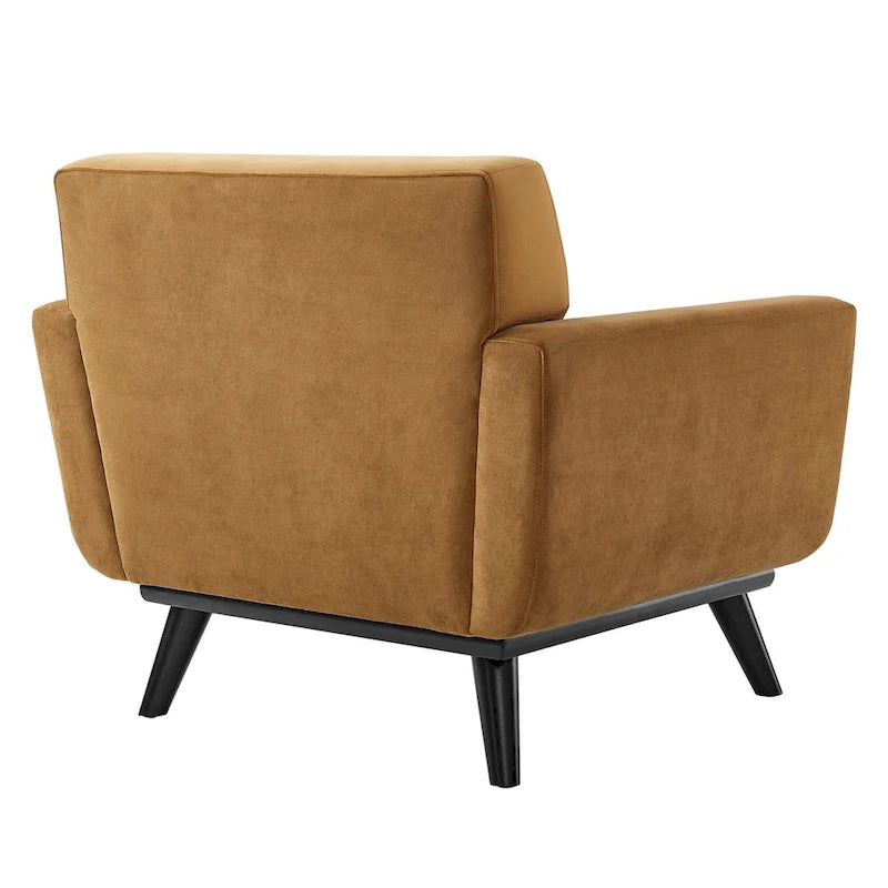 Fauteuil en velours