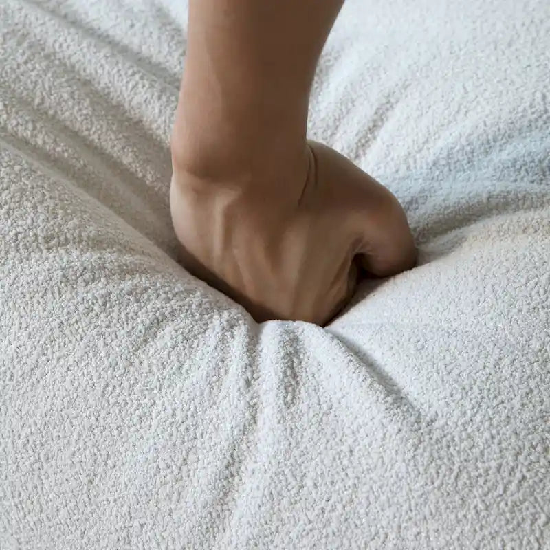 Pouf en polaire Teddy