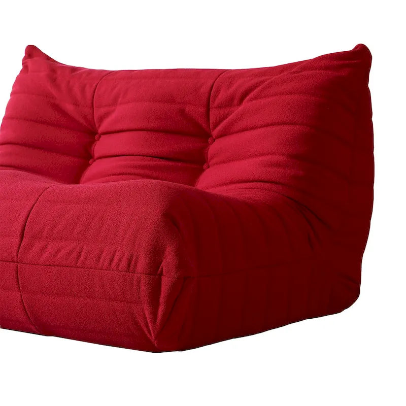 Pouf en polaire Teddy