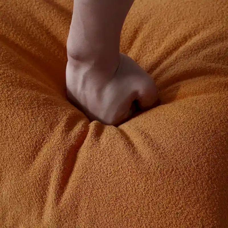 Pouf en polaire Teddy