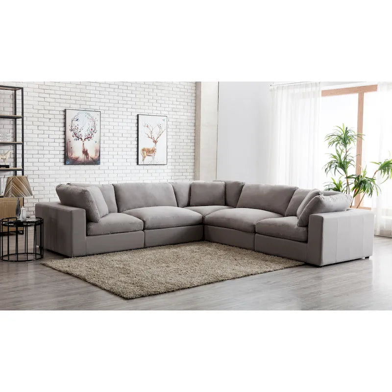 Canapé modulable style moderne