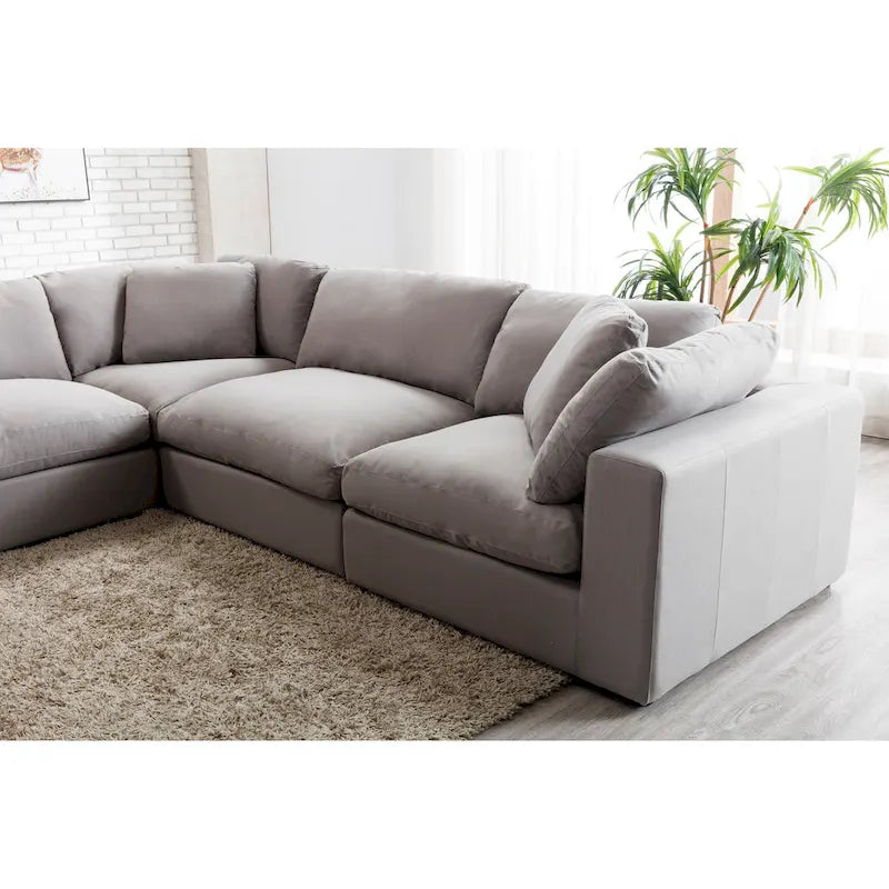 Canapé modulable style moderne
