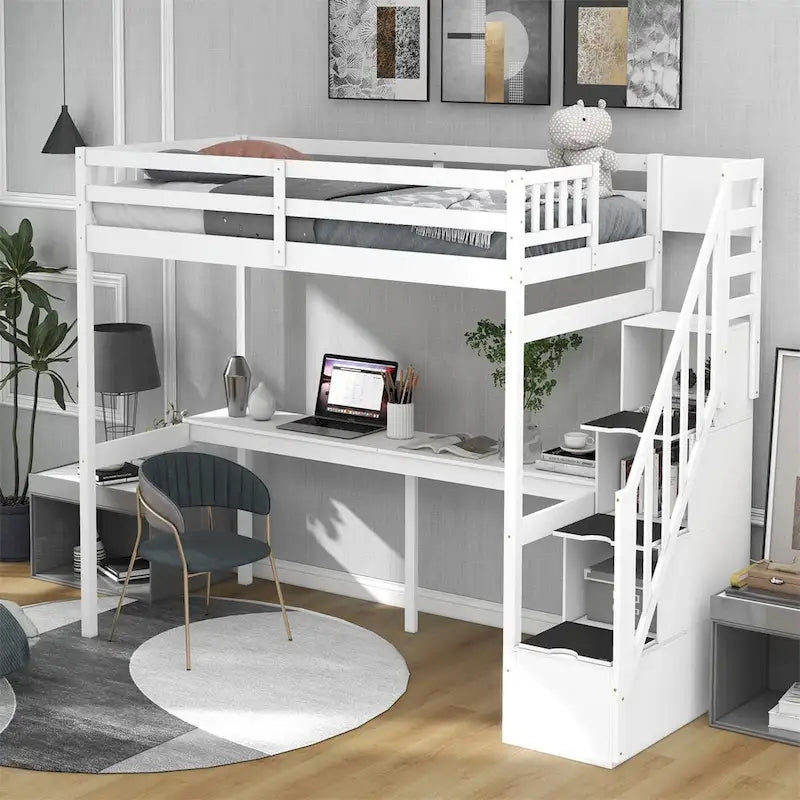Lit mezzanine simple
