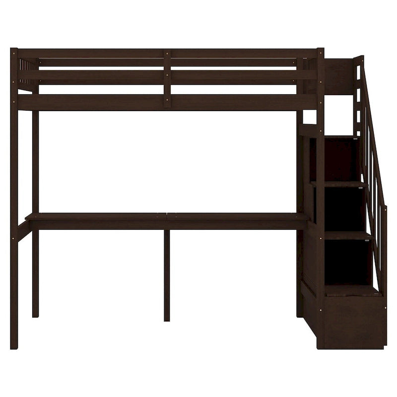 Lit mezzanine simple