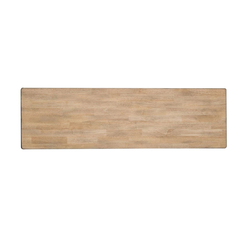 Banc sans dossier gris cendré