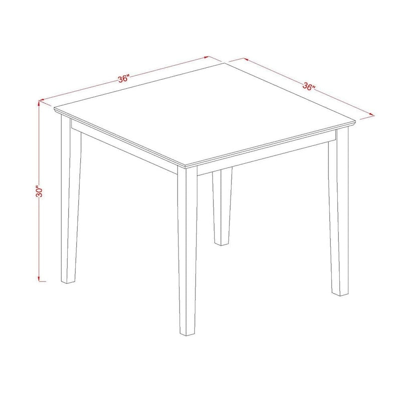 Ensemble table et chaises de salle à manger