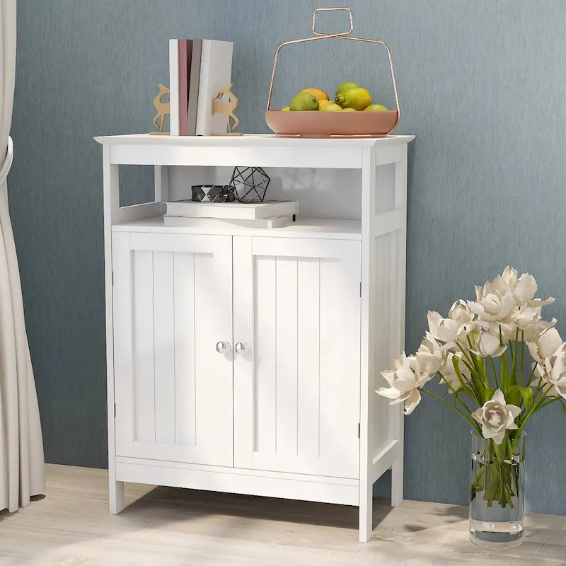 Meuble de salle de bain sur pied, Armoire de rangement