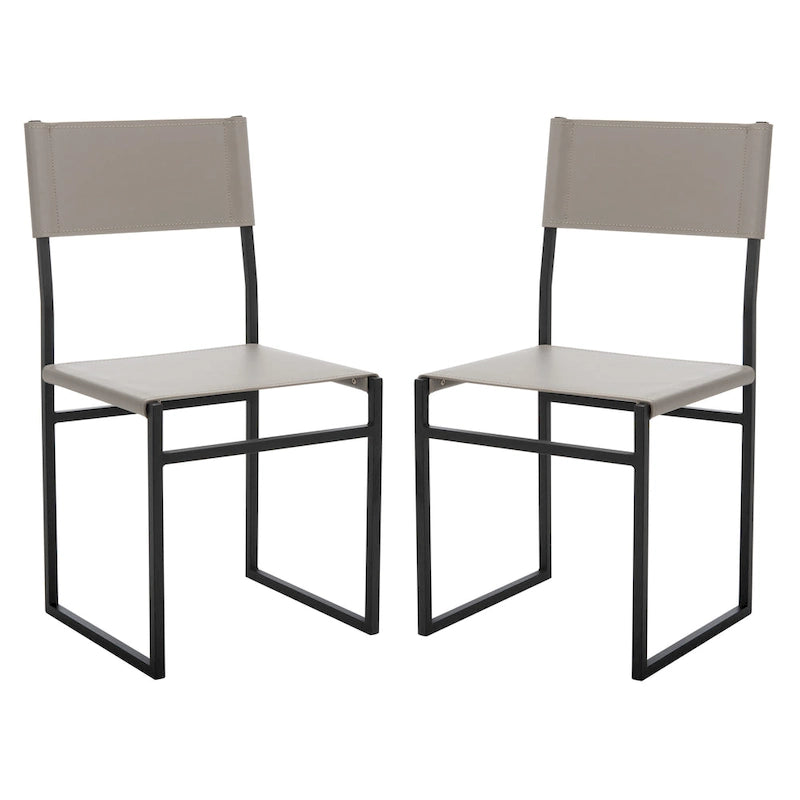 Chaise de salle à manger Daphne SAFAVIEH (Lot de 2) - 45,7 L x 47,8 P x 89 H cm - 45,7 L x 48,3 P x 89 H cm