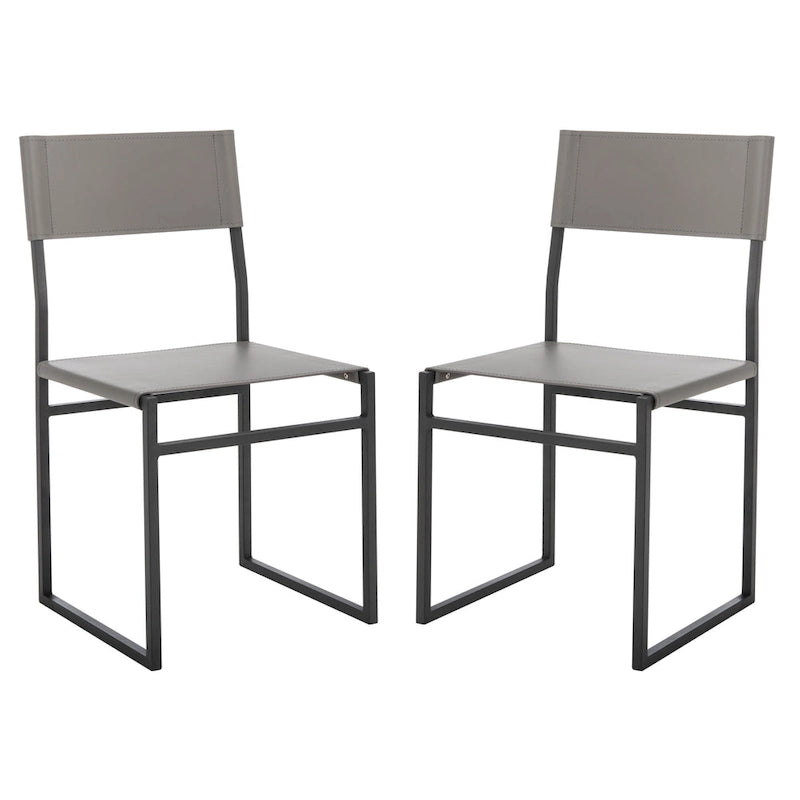 Chaise de salle à manger Daphne SAFAVIEH (Lot de 2) - 45,7 L x 47,8 P x 89 H cm - 45,7 L x 48,3 P x 89 H cm