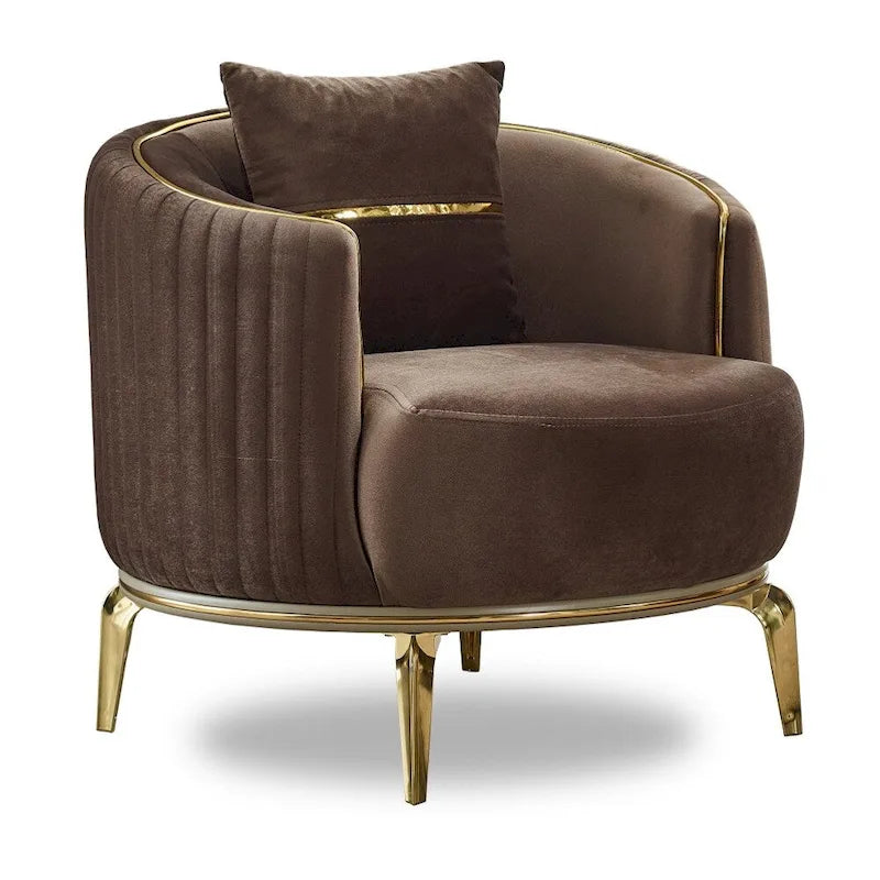 Ensemble salon 2 pièces : 1 canapé, 1 fauteuil