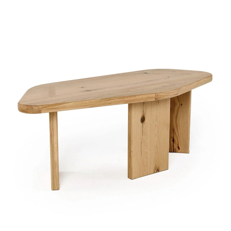 Table basse moderne en bois massif