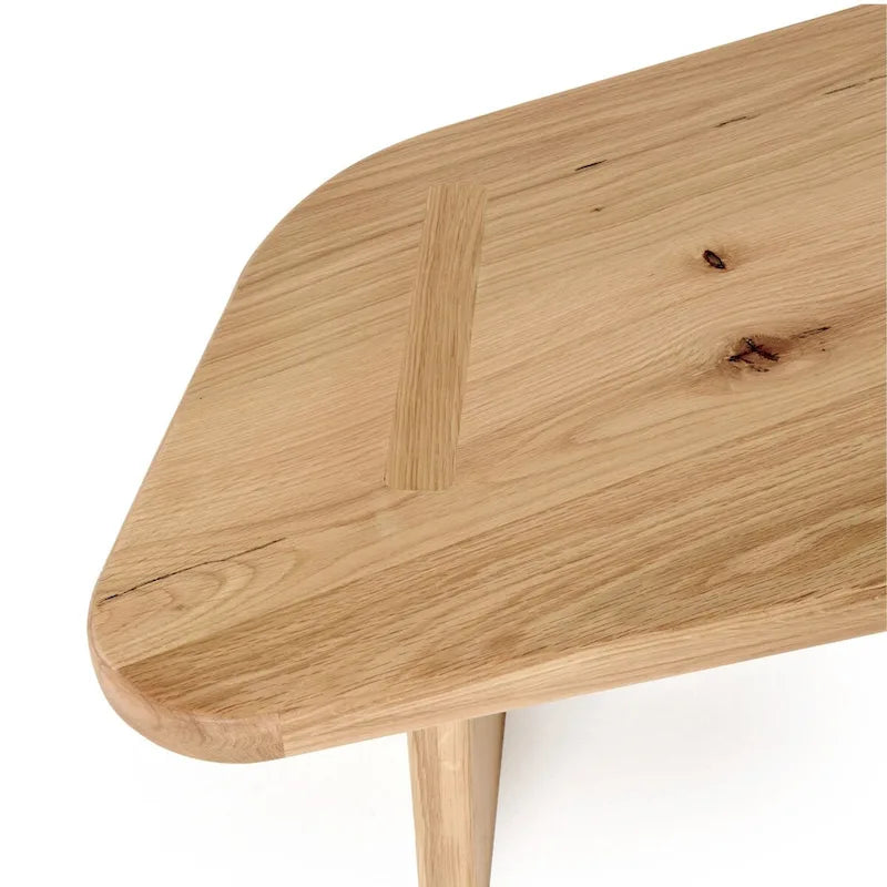 Table basse moderne en bois massif