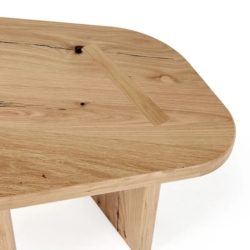 Table basse moderne en bois massif