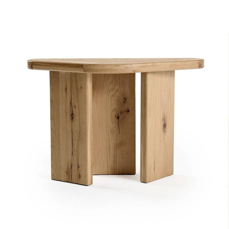 Table basse moderne en bois massif
