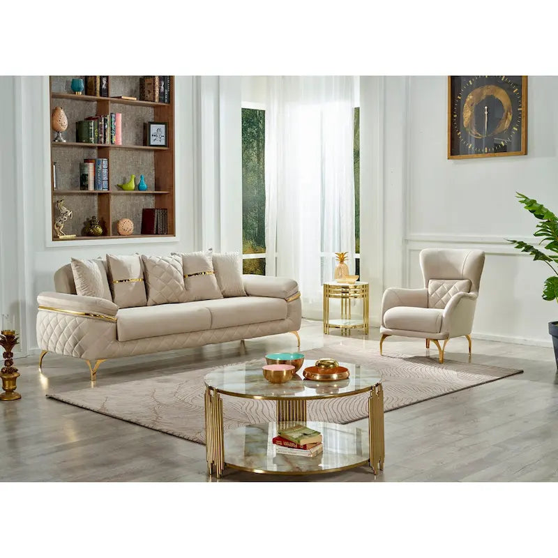 Canapé Convertible 3 Places Moderne Confortable