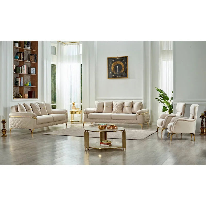 Canapé Convertible 3 Places Moderne Confortable