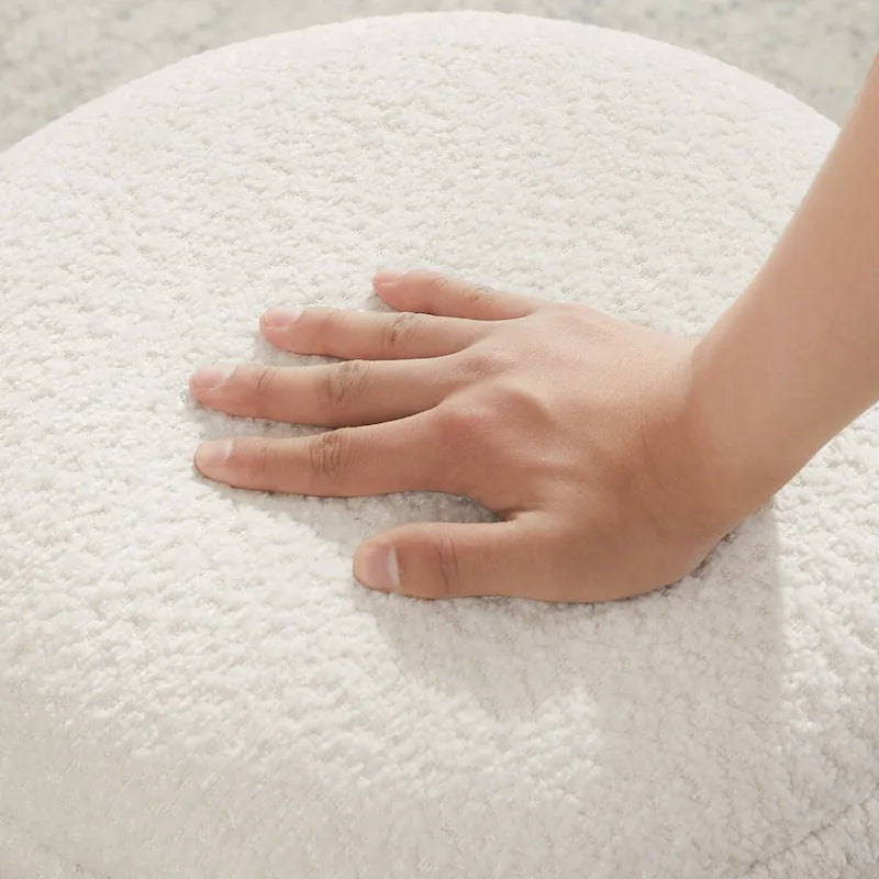 Repose-pieds en tissu